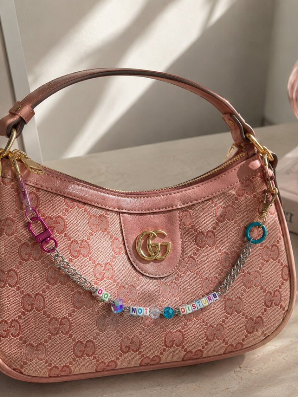 Do Not Disturb Bag Charm